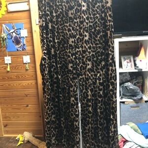 Leopard Print wide leg